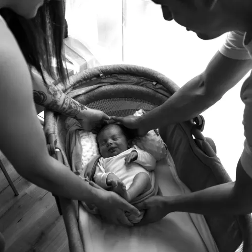Sesión de fotografía newborn a domicilio en Zaragoza — foto 2